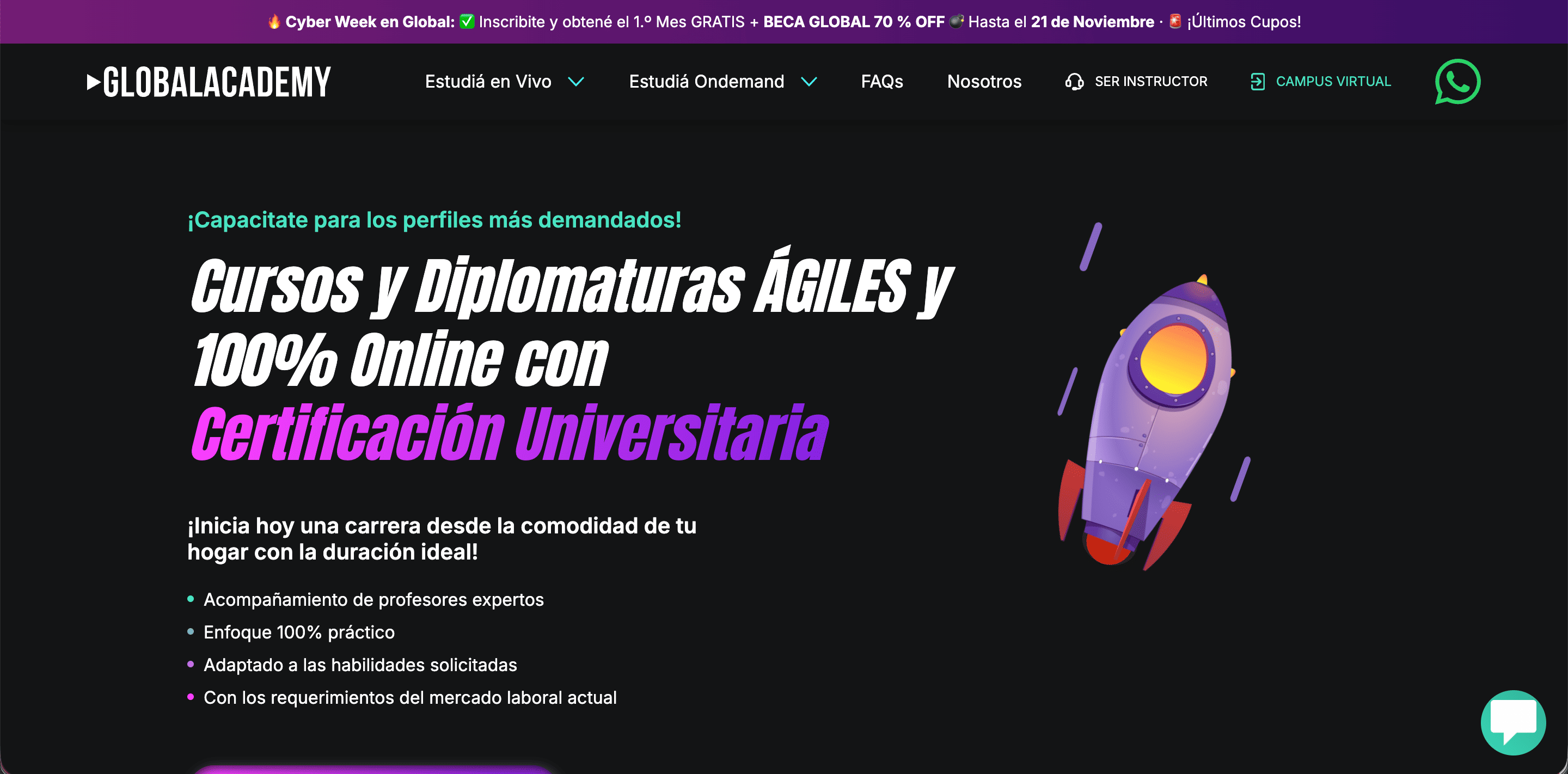 Global Academy - Cursos y Diplomaturas Online