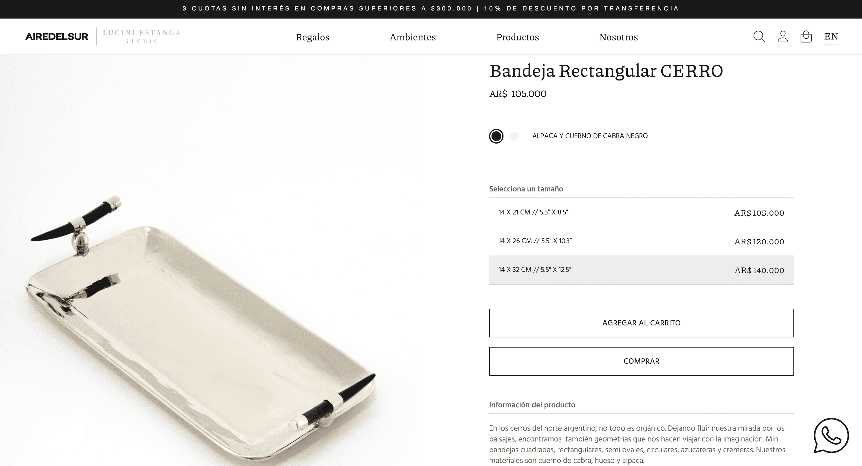 Airedelsur - Accesorios diseño