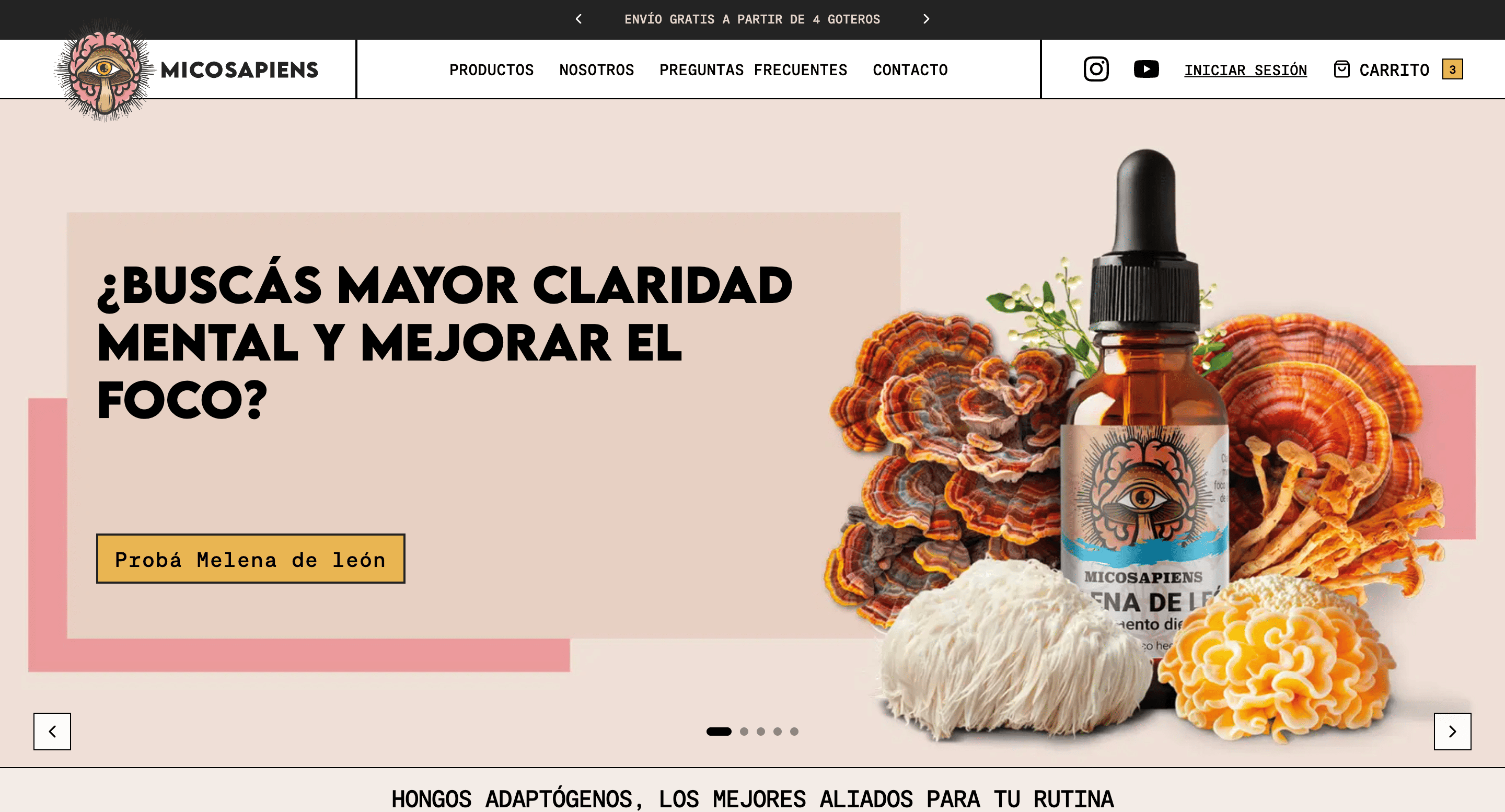 Micosapiens - Hongos naturales